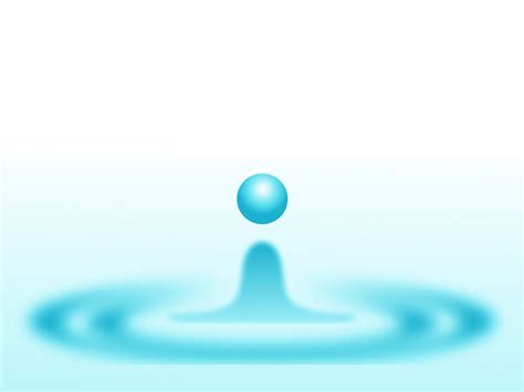 Water Drop PPT Backgrounds - PPT Backgrounds Templates