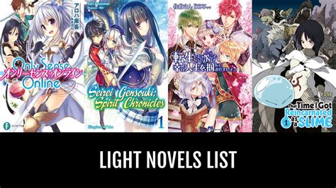 Light Novels - by NewBanana | Anime-Planet