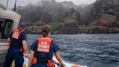 Coast Guard Searching For Missing People Following Helicopter Crash Off