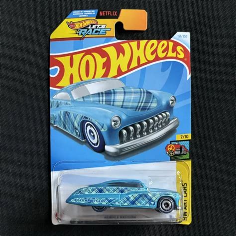 2024 HOT WHEELS New H Case Treasure Hunt Purple Passion 151 Blue 1949