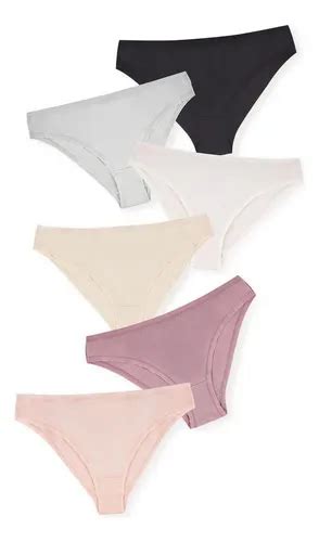 Paquete Bikini Ilusion Seis Semanario Algodon Sexy Envío gratis