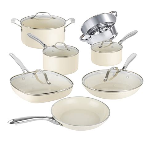 Gotham Steel Natural Collection 12 Piece Ultra Performance Ceramic