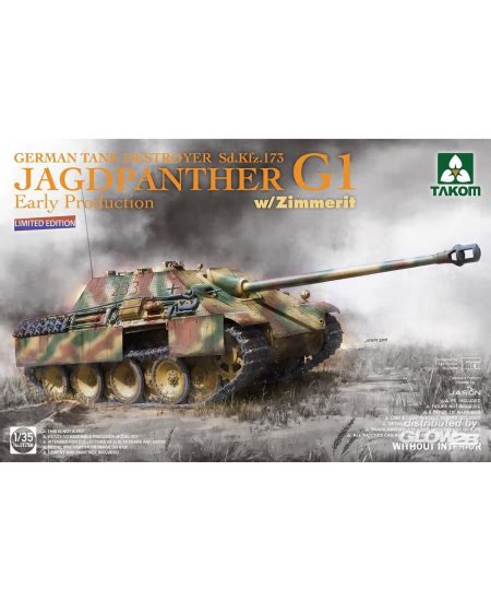 Takom German Tank Destroyer Sd Kfz 173 Jagdpanther G1 Ea