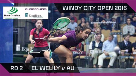 Squash El Welily V Au Windy City Open Women S Rd Highlights