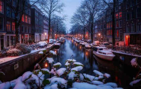 Amsterdam Winter Wallpapers - Top Free Amsterdam Winter Backgrounds - WallpaperAccess