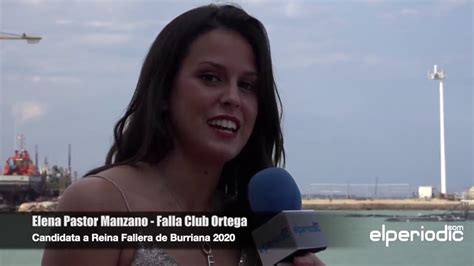 Entrevista Con Elena Pastor Manzano Candidata A Reina Fallera De