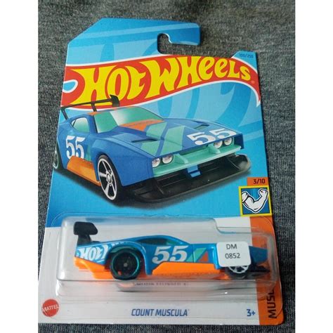 Jual Hot Wheels Count Muscula Mucle Mania No 55 Blue Shopee Indonesia