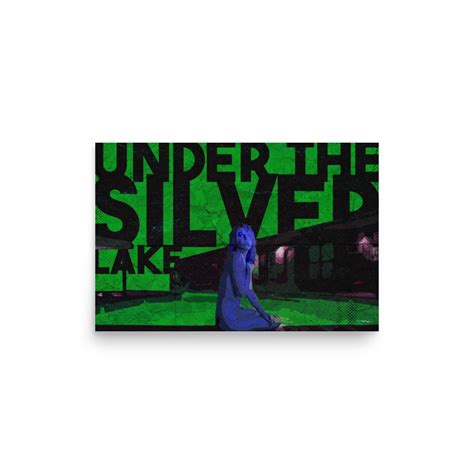 Under the Silver Lake Poster - Etsy