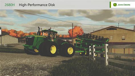 Fs John Deere H High Performance Disk V Cultivators