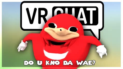 Do You Know The Way Vrchat Uganda Knuckles Lustige Momente Youtube