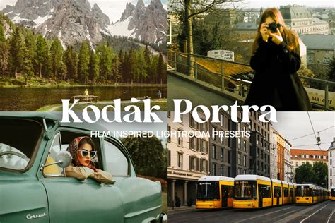 Kodak Portra Film Lightroom Presets Design Cuts