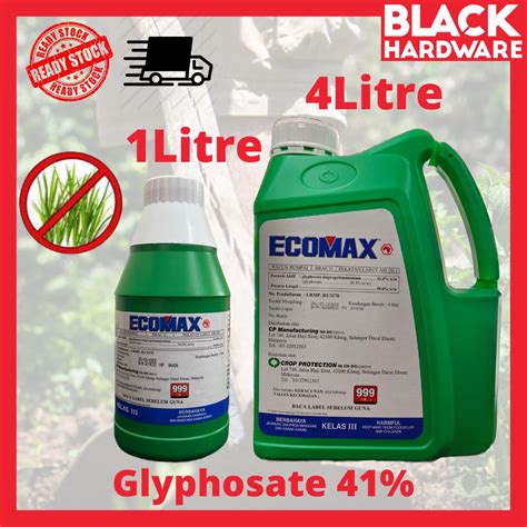 Black Hardware Racun Rumput Rumpai Lalang Glyphosate Ubat Farm