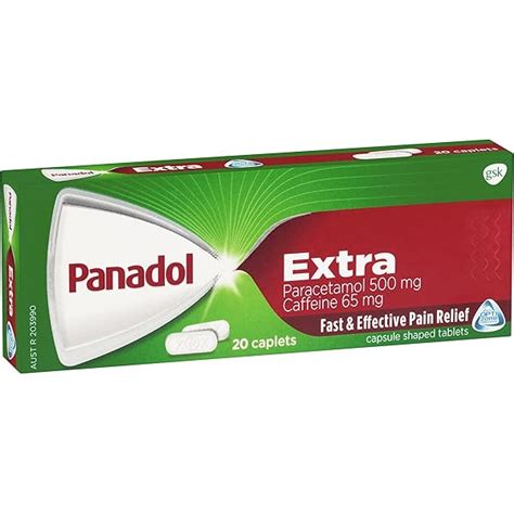 Panadol Extra Paracetamol With Caffeine Haleon 50 Off