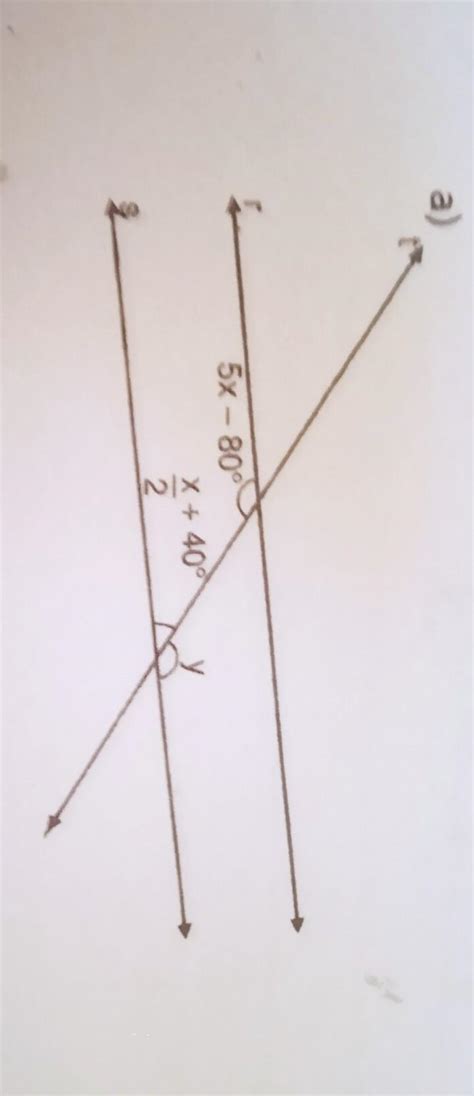 sabendo que r s e t é uma transversal calcule as medidas dos