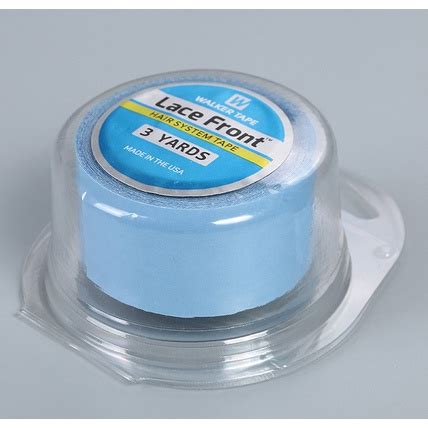 2 54cm 1inch 3yards Blue Lace Front Support Hair Tape Double Sided