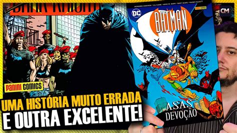 Voltamos a UM CONTO DE BATMAN Batman Asas E Devoção Resenha