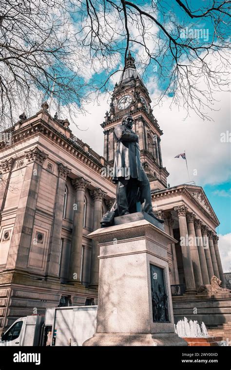 The facade of Albert Halls Bolton in Bolton, Greater Manchester Stock ...