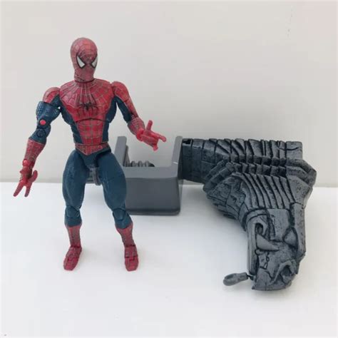 Rare Spider Man The Movie Super Poseable Action Figure Toy Biz