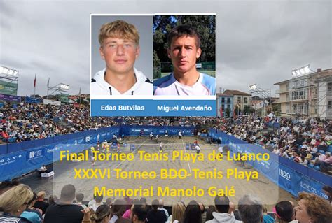 Avendaño Butvilas final del Tenis Playa de Luanco deporteASTUR