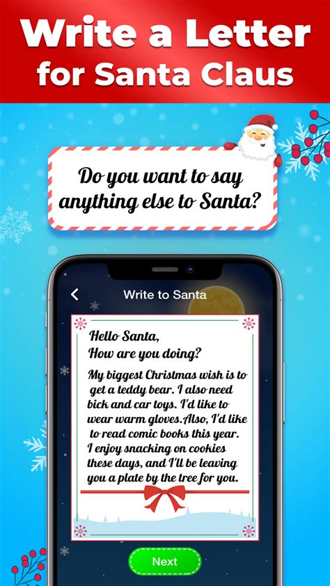 Write Letter To Santa Claus For Iphone Download