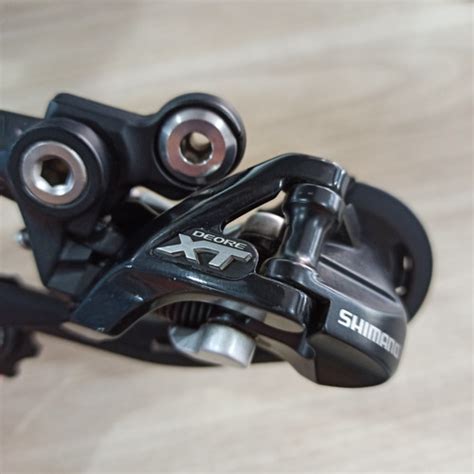 Câmbio Traseiro Shimano Deore Xt 10v Rd M781 Sgs Cage Longo