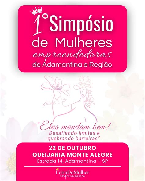 Abertas inscrições para o 1º Simpósio de Mulheres Empreendedoras de