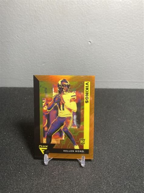 Panini Chronicles Flux Rookies Orange Prizm Fx Kellen Mond