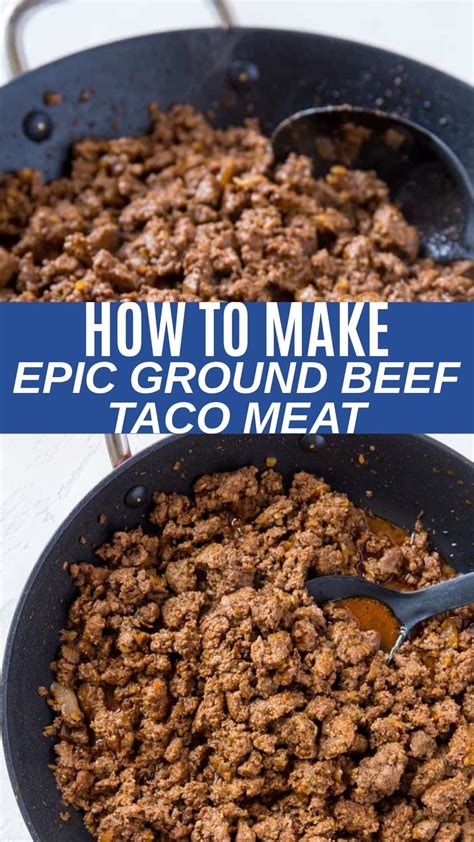 The Best Ground Beef Taco Meat From Scratch Artofit