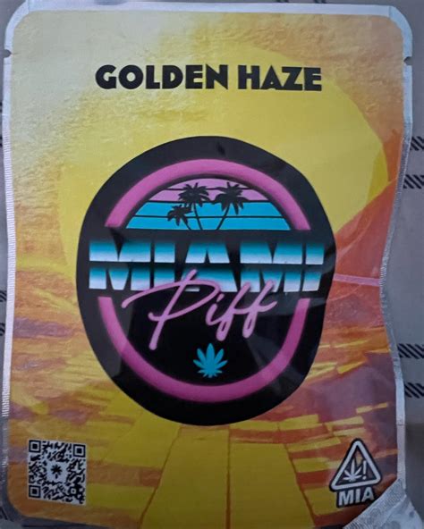 Strain Review: Golden Haze by Miami Piff - The Highest Critic