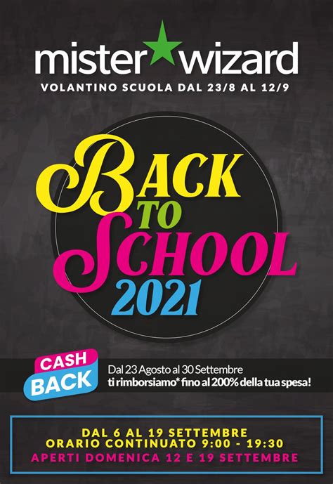 Volantino Scuola 2021 By Mister Wizard Issuu