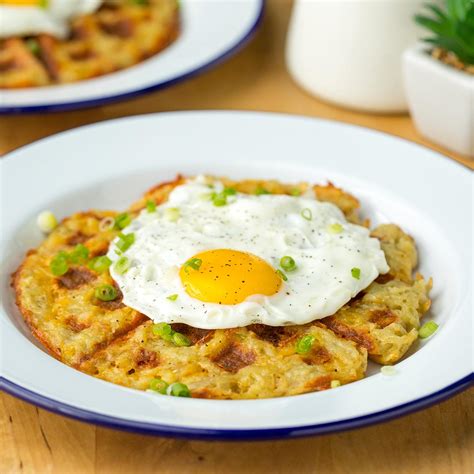 Hash-Brown Waffles Recipe by Tasty