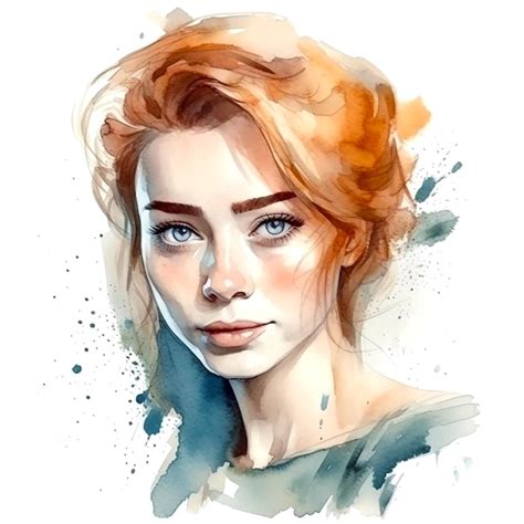 Images De Portrait A Aquarelle T L Chargement Gratuit Sur Freepik