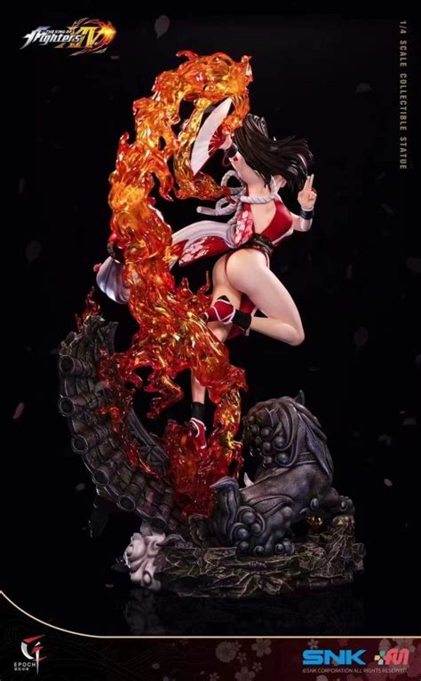 Epoch Studio 1 4 SNK The King Of Fighters XIV Mai Shiranui Resin Statue