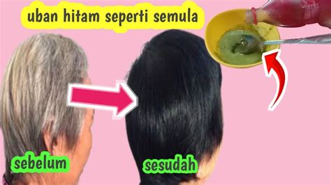 Bikin Heboh Sekampung Rambut Uban Hitam Secara Permanen Youtube