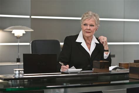 M Dame Judy Dench In Quantum Of Solace James Bond Skyfall