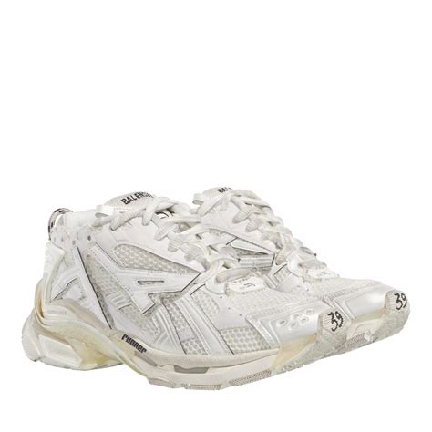 Balenciaga Runner Sneakers White Low Top Sneaker