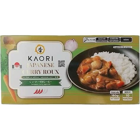 KAORI Japanese Curry Roux Medium Hot Chukara カレールゥ 中辛 g COPA MART