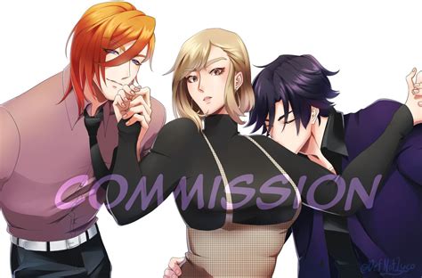 Commissioned By With Ren And Tokiya Fro Wolfarts SKETCH COMMISSIONS