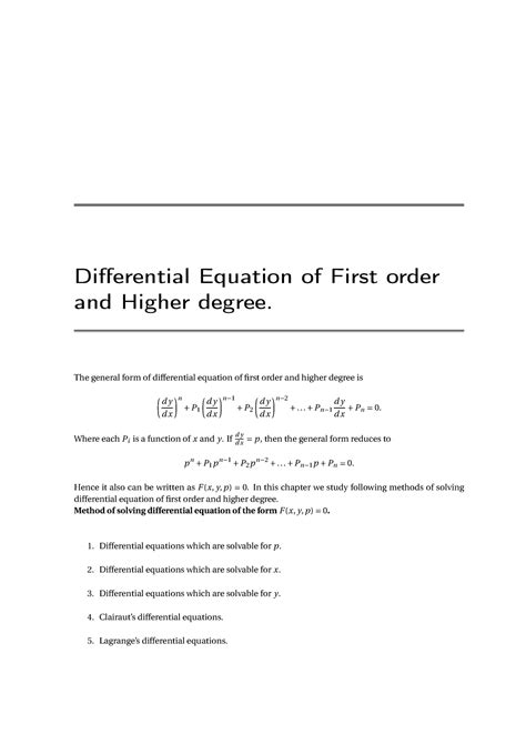 Diffrential Eqution Discrete Mathematics Is A Branch Of Mathematics