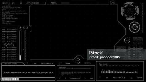 Elemen Infografis Futuristik Animasi Latar Belakang Hud Antarmuka