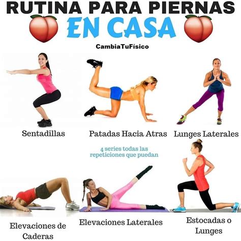 Rutina Para Piernas En Casa CambiaTuFisico Blog