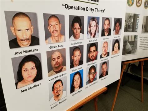 Dozens Of Los Angeles Area Gang Members Arrested In Major Fbi Raid