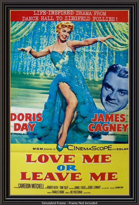 Love Me Or Leave Me 1955 Original One Sheet Movie Poster Original