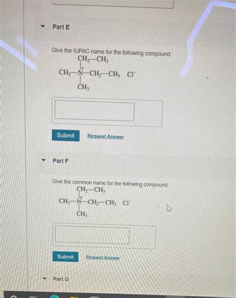 Solved Give The IUPAC Name For Each Of The Following Amides Chegg