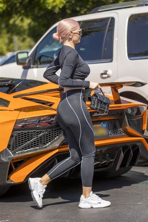 Kylie Jenner Sexy Candids In Los Angeles Hot Celebs Home