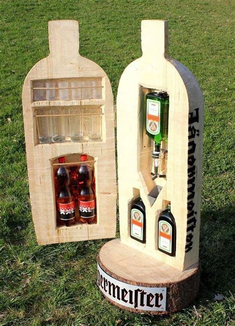 J Ger Storage Bottle Crafts Liquor Jack Daniels J Germeister