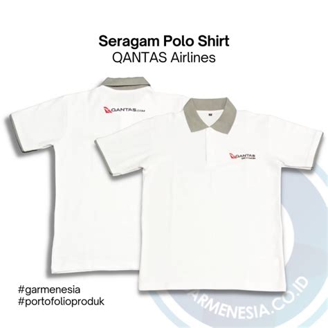 Qantas Airlines Garmenesia Vendor Seragam Terpercaya