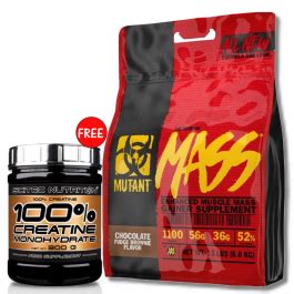 PVL Mutant Mass 6 8kg New Formula Mass Gainer