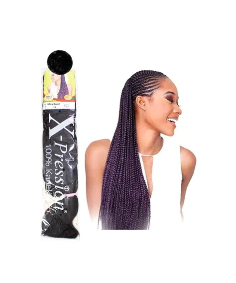 Xpression Lagos Braid Pre Stretched 1b Natural Black My Messenger Africa