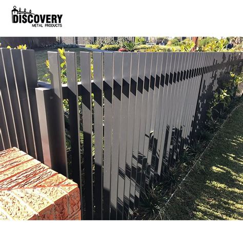 Garden Powder Coated Diy Vertical Blade Aluminum Slat Fence China